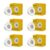 Jaquar Jasper Prime 2W LED Light Spotlight | SPOT Light for Home Ceiling | Blue SPOT Light (Pack of 6)