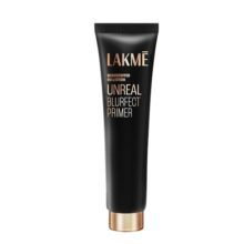Lakme Unreal Blurfect Primer- Mini, Blurs Pores, Mattifies & Absorbs Excess Oil – Non Sticky Skin, Lightweight & Waterproof, Long Lasting Makeup, 10Ml