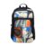 F Gear Akira Black 26L Backpack, 3 Spacious Compartments, 3 Pockets and 1 Hidden Pocket|Anti theft Backpack|Airflow Padded Back Panel|Lightweight & Durable|Ideal for Office, Daily Use & Travel