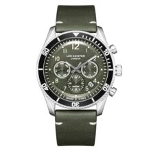 Lee Cooper Quartz Green Round Dial Men’s Watch – LC08260.675