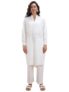 Vishudh Women Regular Kurta Vvku000023 White M