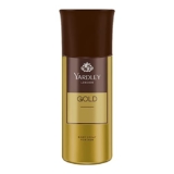 Yardley London Gentleman Gold Body Spray For Men| Fresh Rosemary & Mint Notes| Masculine Fragrance| Body Deodorant For Men| 150Ml
