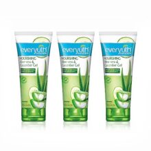 Everyuth Naturals Nourishing Aloe Vera & Cucumber Gel| Protects from Acne, Cuts & Rashes|Refreshing & Soothing Care|Paraben free|For Oily, Dry, Normal, Combination & Sensitive Skin – 150 g (Pack of 3)