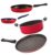 Nirlon Non Stick Aluminium Chemical Free Kitchen Item Set of 4 Pieces (FT13_FP11_CVG_CS24)