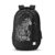 Gear Fiction 1 4 Compartment Backpack 19″/40L Large Water Resistant School Bag/Casual 4 Compartment Backpack/Daypack/Kids Bag for Boys/Girls (Black-Red)