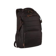 Gear Aspire 3 19″/35L Large Faux Leather Water Resistant Laptop Backpack | Casual Backpack | Daypack | Travel Backpack | College Bag For Men/Women (Brown – Brown)