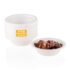 Signoraware Safe Store Glass Square Containers | Airtight & Leakproof | Microwave Safe | Ideal for Reheating, Baking or Serving, Office Lunch & Outdoor Activities (320ml+520ml+800ml | Setof3 | Clear)