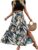 Louis Luxe Womens Skirt || Printed Skirt for Women || Skirts (SKIRT-01-BLUE-S)