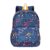 Lavie Sport Radiant 18L Printed Casual Backpack |School Bag For Girls (Navy)