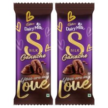 Cadbury Dairy Milk Silk Ganache Chocolate Bar, 146 Gram (Pack Of 2)