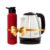 Pigeon 1.5 Litre Hot Kettle And Stainless Steel Water Bottle Combo Used For Boiling Water, Making Tea And Coffee, Instant Noodles, Soup With Auto Shut- Off Feature, 1300 W