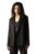 High Star Women Solid Blazer Black