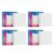 Crompton Platina Star Stylus Surface Panel 12W Square Natural White | Pack of 4 | No False Ceiling Required, Outer Dimension: 120 mm | Surface Mount | for Hall, Bedroom, Kitchen, Office, Store