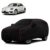 Sulfar 100% Water Resistant Car Body Cover Compatible with Mirror for Volkswagen Beetle (Triple Stitched, Full Bottom Elastic, Black with Red Piping)