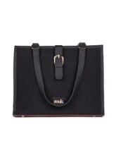 Zouk Rhea Kapoor Office Bag | Fits Up To 15 Inch Laptop | Stylish Handbag For Office, Travel & Daily Use | Water-Resistant | Lightweight & Spacious |