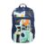 F Gear Akira Navy 26L Backpack, 3 Spacious Compartments, 3 Pockets and 1 Hidden Pocket|Anti theft Backpack|Airflow Padded Back Panel|Lightweight & Durable|Ideal for Office, Daily Use & Travel