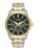 Citizen Stainless Steel Analog Quartz Multifuction Men’s Black Dial Watch – AG8348-56X, Band Color-Two-Tone