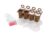 Black Olive Kulfi Maker Mould with Tray – Ice Cream Popsicle Mold Set Reusable Kulfi Ice Candy Maker with Sticks Homemade Ice Pop Mould Freezer Dessert Mould for Kids and Family Use