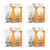 wipro Garnet 3W LED Bulb for Home & Office |Cool Day White (6500K) | E27 Base|220 degree Light coverage |4Kv Surge Protection |400V High Voltage Protection |Energy Efficient | Pack of 4