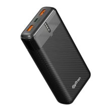 Ptron Dynamo Surge 20000Mah 22.5W Fast Charging Power Bank, Supports Vooc/Wrap/Dash Usb Charging, 20W Pd Fast Charging, 3 Outputs, 1 Input & Multiple Layers Of Protection (Black)