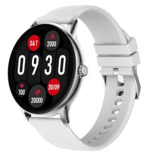 Fire-Boltt Phoenix Pro 35.3Mm (1.39 Inch) Bluetooth Calling Smart Watch, Ai Voice Assistant, Metal Body With 120+ Sports Modes, Spo2, Heart Rate Monitoring (Silver Grey)