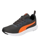 Puma Mens Snatch V2 Dark Shadow-Vibrant Orange-White Sneaker – 9 Uk (39178302)
