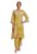 Yashika Women’s Printed Cotton Blend Straight Kurta and Pant Set | Women Kurta Pant Set | Yellow | Cotton Blend | Straight | 3/4 Sleeves | XL