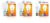 wipro B22 LED Bulb Combo, (N11001 + N11001 + N15001)
