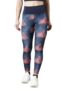 XTEP Women Training Blue Sports Athletic Leggings-S
