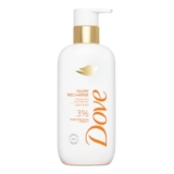 Dove Glow Recharge Serum Body Wash, 300 Ml, For Glowing And Refined Skin, With 3% Brightening Serum And Vitamin C, Dermatologist Co-Created, Sulfate-Free
