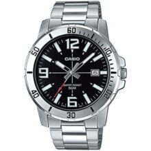 Casio Enticer Analog Black Dial Men’s Watch – MTP-VD01D-1BVUDF (A1361)