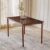 Home Centre | Helios Franklin 6-Seater Dining Table | Solid Wood, for Dining Room | Walnut | 1 Year Warranty