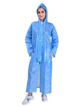 Rupa Rainwear for Women, Waterproof PVC Rain Jacket with Carry Bag, Petals Design, Pack of 1