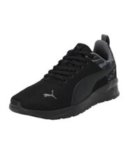 PUMA | Anzarun Camo Men’s Lightweight Casual Shoes | Black-Cool Dark Gray-Cool Mid Gray | 7UK