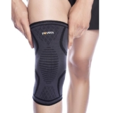 FOVERA Sports Knee Cap Compression Support, Knee Guard for Gym, Running, Cycling, Sports, Jogging, Workout & Pain Relief for Men & Women (Size – S, 1 Pair)