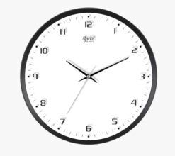 Ajanta Luxury 13 Inch White Wall Clock | Stylish Silent Sweep Decor for Living Room, Office, Bedroom | Model 2277
