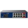 CP Plus 8 Port POE Switch with 2 GIGA UP-Link Ports (CP-ANW-HPU8G2-N12)
