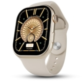 Fire-Boltt Brillia Smart Watch 2.02” Super AMOLED Display, Bluetooth Calling, SpO2, Heart Rate Monitor, 120+ Sports Modes, Fitness Tracker, Voice Assistant, Smart Watch for Man & Women
