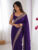 KRIDHRISH CLOTHING Embroidered Bollywood Art Silk Saree(Multicolor)