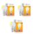 wipro Garnet 9W CCT 3-in-1 LED Bulb for Home & Office | Mood Lighting for ambiance | 240 Degree wide Coverage | 4 KV In-built Surge Protection, 420 V High Voltage Protection | Pack of 3