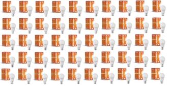 Halonix 2.9W B22 LED Cool White Bulb, Pack of 50