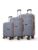 Safari Broadway 8 Wheels Set of 3 Trolley Bag, Hard Case Polypropylene, 360 Degree Wheeling Carry-on & Checkin Luggage for Men & Women, Suitcase for Travel, Trolley Bags for Travel, Flintstone