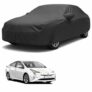 Sulfar 100% Water Resistant Car Body Cover Compatible with Mirror for Toyota Prius (Triple Stitched, Full Bottom Elastic, Dark Grey)