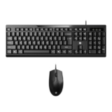 HP KM120 Wired Mouse and Keyboard Combo (AB3D0AA)