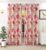 Kiara Creations Digital Printed Floral Curtains for Long Door- 8 Feet (Pack of 1) Maroon