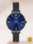 TIMEX Round 35mm Blue Dial Analog Watch  – For Women
