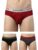 Levi’s Men’s Cotton Blend Style #066 Active Regular Fit Solid Brief (Pack of 3) (STYLE-66-P3_Assorted_L)