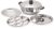 Tosaa Big Induction Compatible Multi Purpose Kadai, 27 cm ,5 Plates, Silver