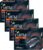 Fiama Men Deep Clean Gel Bar, With Charcoal, Grapefruit & Skin Conditioners, 500g (125g – Pack of 3+1),Skin Friendly pH, Soap for Men, For All Skin Types