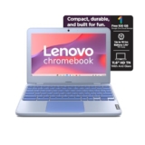Lenovo Chromebook Intel Celeron N4500 (4GB RAM/64GB eMMC 5.1/11.6 Inch (29.46cm)/HD Display/2Wx2 Stereo Speakers/HD Camera/Chrome OS/Blue/1.21Kg), 82UY0014HA